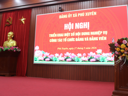 Hội nghị quán triệt, hướng dẫn đánh giá chất lượng sinh hoạt chi bộ và thực hiện rà soát, bổ sung dữ liệu Đảng viên trong toàn Đảng bộ