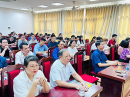 Khai giảng lớp bồi dưỡng nhận thức về Đảng khóa V/2026 tại Trung tâm Chính trị phường Tây Hồ
