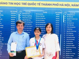 TRƯỜNG TIỂU HỌC PHÚ KIM VINH DANH HỌC SINH ĐẠT GIẢI BA CUỘC THI TÀI NĂNG TIN HỌC TRẺ QUỐC TẾ THÀNH PHỐ HÀ NỘI NĂM HỌC 2025 – 2026