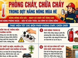 KHUYẾN CÁO PHÒNG CHÁY, CHỮA CHÁY TRONG ĐỢT NẮNG NÓNG MÙA HÈ 