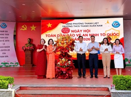 Phường Thanh Liệt: Sôi nổi Ngày hội Vì an ninh Tổ quốc năm 2026