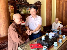 Lãnh đạo phường Phú Thượng thăm, chúc mừng các cơ sở Phật giáo nhân dịp Đại lễ Phật đản Phật lịch 2570 – Dương lịch 2026