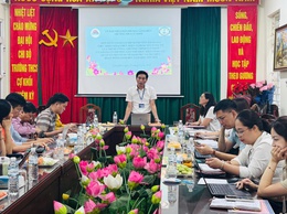 Giám sát công tác giáo dục và chuyển đổi số tại Trường Trung học cơ sở Cự Khối