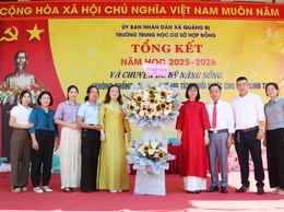Trường THCS Hợp Đồng tổng kết năm học 2025-2026 và  Chuyên đề phòng, chống tai nạn thương tích cho học sinh