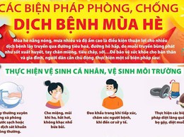 Chủ động phòng chống các dịch bệnh mùa hè