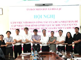 Hòa Lạc cam kết bàn giao 100% mặt bằng Dự án Đại học Việt Nhật trước ngày 30/6