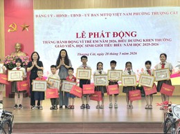 Phường Thượng Cát hướng tới một mùa hè an toàn, bổ ích cho trẻ em