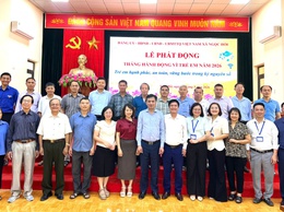 Lễ phát động Tháng hành động vì trẻ em năm 2026: Chung tay xây dựng môi trường an toàn, hạnh phúc cho trẻ em trong kỷ nguyên số