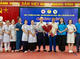 Hơn 100 công nhân người lao động được khám sức khoẻ miễn phí tại phường Hai Bà Trưng.