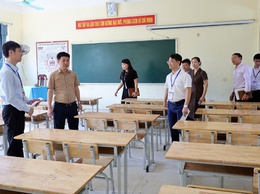 Xuân Mai: kiểm tra công tác chuẩn bị kỳ thi tuyển sinh vào lớp 10 Trung học phổ thông năm học 2026 - 2027