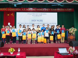 UBND xã Phù Đổng phát động Tháng hành động vì trẻ em