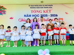 Trường Mầm non Trung Hòa: Tổng kết năm học 2025-2026 và chia tay trẻ 5-6 tuổi ra trường