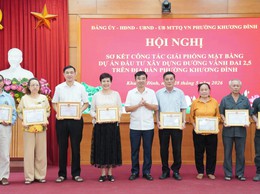 Hà Nội: Phường Khương Đình lấy sự hài lòng của nhân dân làm thước đo cho hiệu quả công tác giải phóng mặt bằng
