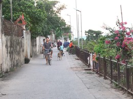 CÁC THÔN VÂN SA 3, HẠC SƠN, HOẮC CHÂU ĐẨY MẠNH XÃ HỘI HÓA LẮP ĐẶT HỆ THỐNG ĐIỆN NĂNG LƯỢNG MẶT TRỜI