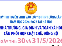Kỳ thi tuyển sinh vào lớp 10 THPT: Cần sự đồng hành, chia sẻ và định hướng đúng cách