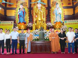 Quả chuông cổ hơn 180 năm tuổi trở về chùa Hoa Vân Tự trong mùa Phật Đản 2026