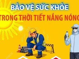 Chủ động phòng, chống tác hại của nắng nóng, bảo vệ sức khỏe bản thân và gia đình