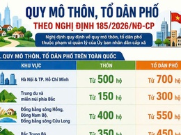 Khẩn trương hoàn thành sắp xếp, sáp nhập thôn, tổ dân phố trước ngày 30/6/2026