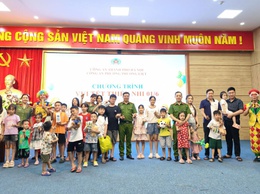 Công an phường Phương Liệt tổ chức chương trình vui tết thiếu nhi 01/6 “Trao yêu thương – Gửi trọn nụ cười trẻ thơ”