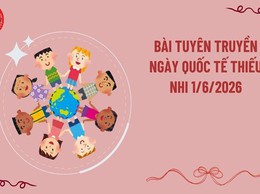 Hành động vì trẻ em, chung tay vun đắp tương lai đất nước