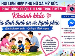Hội Liên hiệp Phụ nữ xã Mỹ Đức phát động cuộc thi ảnh trực tuyến 
