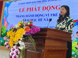 Phường Tương Mai phát động Tháng hành động vì trẻ em năm 2026