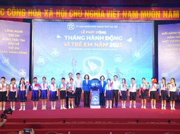 Hà Nội phát động Tháng hành động vì trẻ em năm 2026