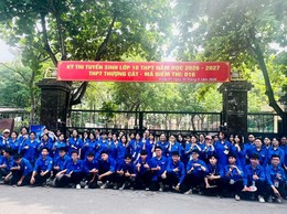 Tuổi trẻ Thượng Cát ra quân “Tiếp sức mùa thi” tuyển sinh lớp 10