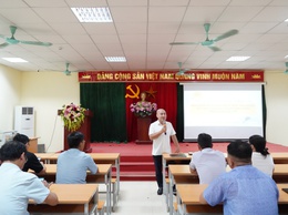 Phường Chương Mỹ tập huấn công tác quản lý nhà nước về hành nghề y, dược ngoài công lập