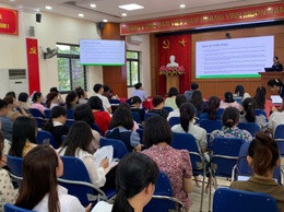 Đảng ủy phường Khương Đình triển khai Hướng dẫn đánh giá cán bộ gắn với đo lường hiệu suất công việc (OKR/KPI) trên nền tảng số HanoiWork giai đoạn 2026-2030