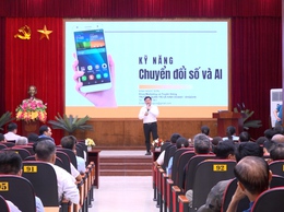 BỒI DƯỠNG KỸ NĂNG ỨNG DỤNG AI VÀ NỀN TẢNG SỐ CHO CÁN BỘ MẶT TRẬN CƠ SỞ