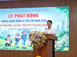 Xuân Mai: phát động Tháng hành động vì trẻ em năm 2026, trao quà cho trẻ em có hoàn cảnh khó khăn