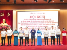 Xã Gia Lâm sơ kết 1 năm vận hành mô hình chính quyền địa phương 2 cấp