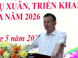 Xã Hát Môn chủ động phòng, chống thiên tai, triển khai sản xuất vụ Mùa