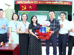 Lãnh đạo xã Hát Môn thăm, động viên, kiểm tra các điểm thi kì thi tuyển sinh vào lớp 10 THPT năm học 2026 - 2027