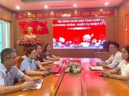 Xã Ngọc Hồi dự trực tuyến Hội nghị Hội đồng nhân dân toàn quốc triển khai phương hướng, nhiệm vụ nhiệm kỳ 2026-2031