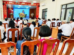 Xã Hòa Xá tham dự lễ phát động tháng hành động vì trẻ em năm 2026