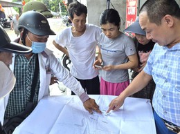 Hội nghị bàn giao mốc giới phục vụ công tác giải phóng mặt bằng Dự án đầu tư xây dựng trục không gian Quốc lộ 1A gắn với tái thiết, chỉnh trang đô thị