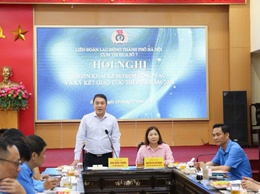 CỤM THI ĐUA SỐ 07 LIÊN ĐOÀN LAO ĐỘNG THÀNH PHỐ TỔ CHỨC HỘI NGHỊ TRIỂN KHAI NHIỆM VỤ VÀ KÝ KẾT GIAO ƯỚC THI ĐUA NĂM 2026