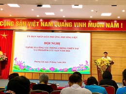 Phường Phương Liệt chủ động nâng cao năng lực và kỹ năng phòng chống thiên tai năm 2026