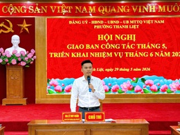 Phường Thanh Liệt: Tập trung tháo gỡ khó khăn, phát huy mô hình tự quản tại cơ sở