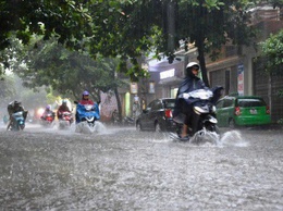 Ngày 03/5/2026, chịu tác động của gió mùa Đông Bắc, Bắc Bộ và Hà Nội trong chiều và đêm nay có mưa vừa, có nơi mưa to và dông.