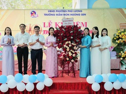 Trường Mầm non Hương Sen Kỷ niệm 10 năm thành lập : Phấn đấu xây dựng ngôi trường Hạnh phúc
