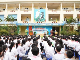 Trường THCS Ninh Sở tổ chức lễ tổng kết năm học 2025 - 2026 
