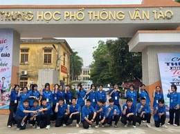 Xã Hồng Vân tổ chức lễ ra quân chiến dịch thanh niên tình nguyện hè và hưởng ứng tháng hành động vì trẻ em năm 2026