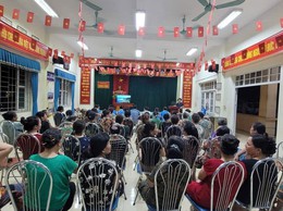 HỘI LHPN XÃ THANH OAI TỔ CHỨC TUYÊN TRUYỀN CÔNG TÁC GIẢI PHÓNG MẶT BẰNG THỰC HIỆN DỰ ÁN KHU ĐÔ THỊ THỂ THAO OLYMPIC