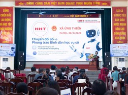 Xã Ứng Thiên tập huấn kỹ năng số cho Tổ chuyển đổi số cộng đồng