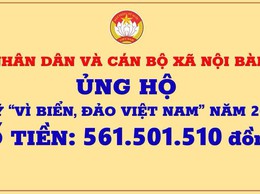 UB MTTQ VIỆT NAM XÃ NỘI BÀI THÔNG BÁO DỪNG TIẾP NHẬN ỦNG HỘ QUỸ “VÌ BIỂN ĐẢO VIỆT NAM” NĂM 2026