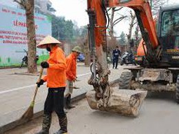 Tăng cường các biện pháp đảm bảo vệ sinh môi trường trong quá trình thi công các dự án đầu tư xây dựng trên địa bàn phường Đống Đa.