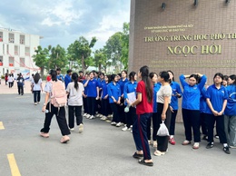 ĐOÀN TNCS HỒ CHÍ MINH XÃ THANH TRÌ TIẾP SỨC MÙA THI TUYỂN SINH VÀO LỚP 10 NĂM HỌC 2026 – 2027